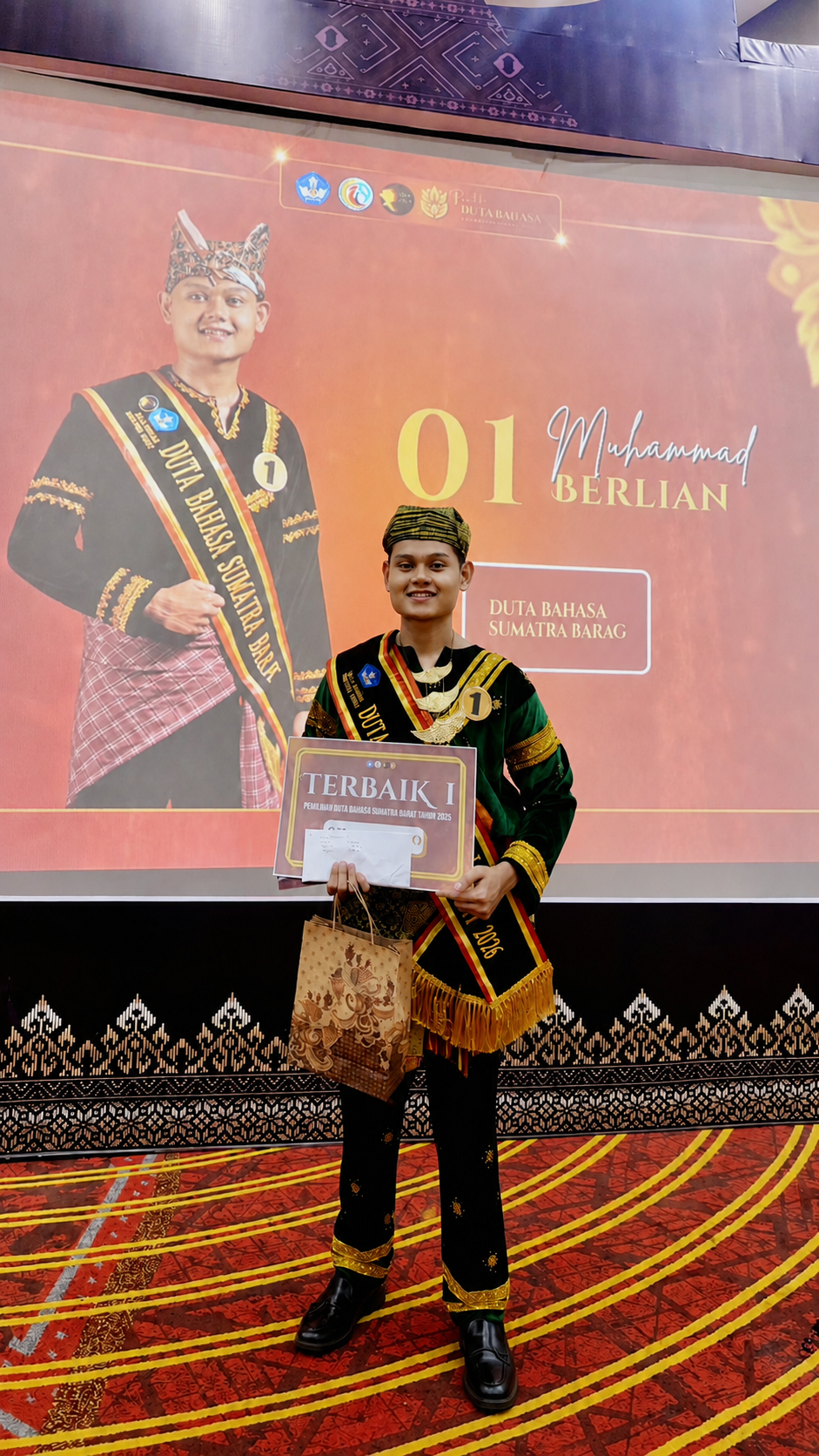 Mahasiswa Ilmu Sejarah FIB Unand Raih Terbaik I Duta Bahasa Sumatra Barat 2026